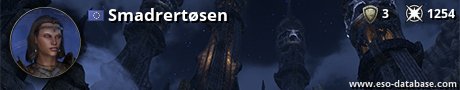 Signatur von Smadrertøsen