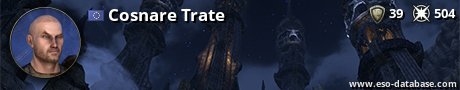Signatur von Cosnare Trate