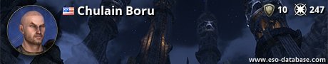 Signatur von Chulain Boru