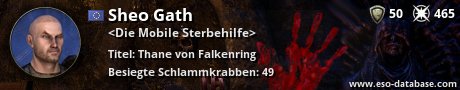 Signatur von Sheo Gath