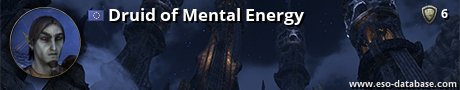 Signatur von Druid of Mental Energy