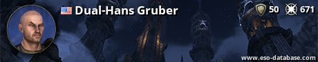 Signatur von Dual-Hans Gruber