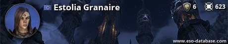 Signatur von Estolia Granaire