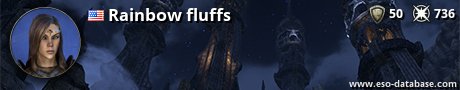 Signatur von Rainbow fluffs