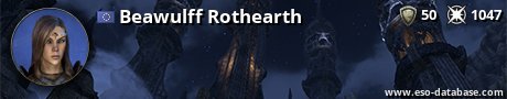 Signatur von Beawulff Rothearth