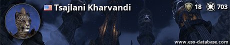 Signatur von Tsajlani Kharvandi