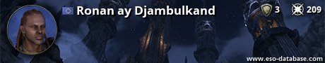 Signatur von Ronan ay Djambulkand