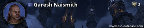 Signatur von Garesh Naismith