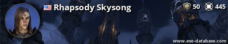 Signatur von Rhapsody Skysong