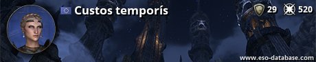 Signatur von Custos temporís