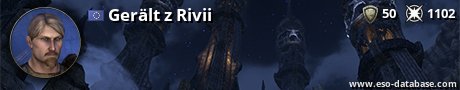 Signatur von Gerält z Rivii