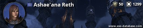 Signatur von Ashae'ana Reth
