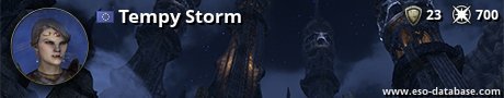 Signatur von Tempy Storm