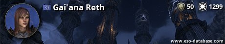 Signatur von Gai'ana Reth