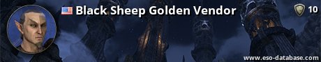 Signatur von Black Sheep Golden Vendor