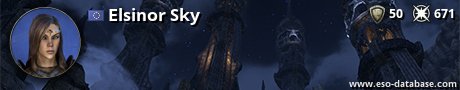 Signatur von Elsinor Sky