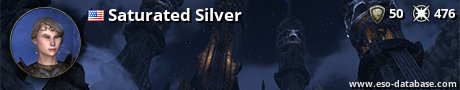 Signatur von Saturated Silver