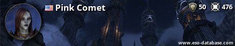 Signatur von Pink Comet