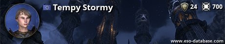 Signatur von Tempy Stormy