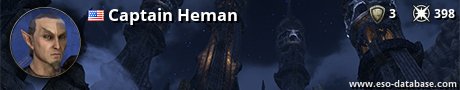 Signatur von Captain Heman