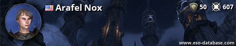Signatur von Arafel Nox