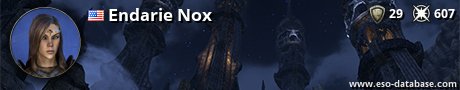 Signatur von Endarie Nox