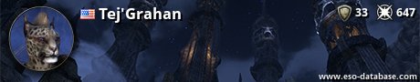 Signatur von Tej'Grahan