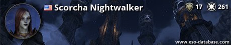 Signatur von Scorcha Nightwalker