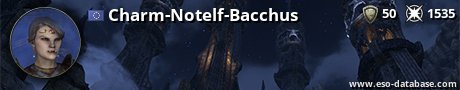 Signatur von Charm-Notelf-Bacchus