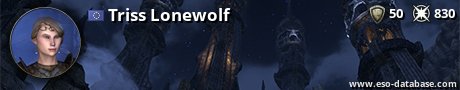 Signatur von Triss Lonewolf