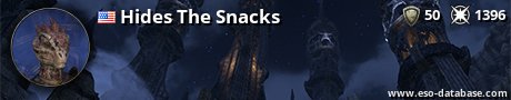 Signatur von Hides The Snacks