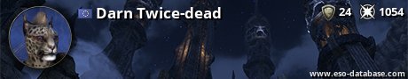 Signatur von Darn Twice-dead