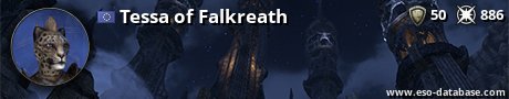 Signatur von Tessa of Falkreath