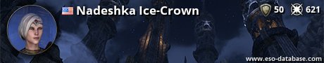 Signatur von Nadeshka Ice-Crown