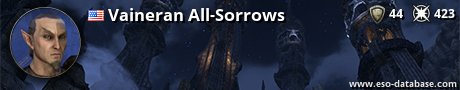 Signatur von Vaineran All-Sorrows