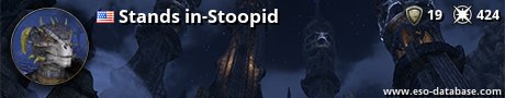 Signatur von Stands in-Stoopid