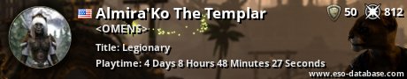 Signatur von Almira'Ko The Templar