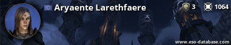 Signatur von Aryaente Larethfaere