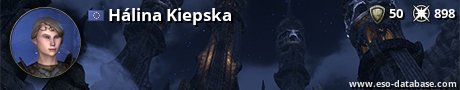 Signatur von Hálina Kiepska