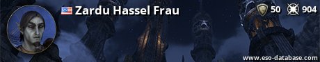 Signatur von Zardu Hassel Frau