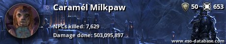 Signatur von Caramél Milkpaw