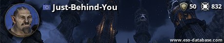 Signatur von Just-Behind-You