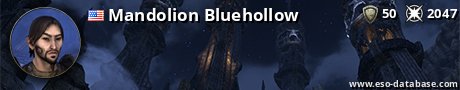 Signatur von Mandolion Bluehollow