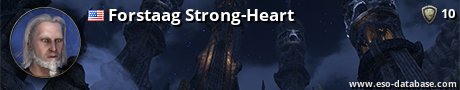 Signatur von Forstaag Strong-Heart