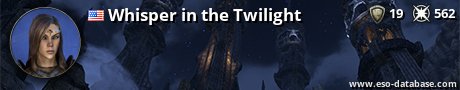 Signatur von Whisper in the Twilight