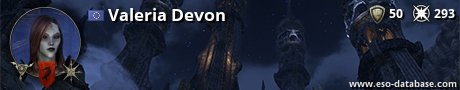 Signatur von Valeria Devon