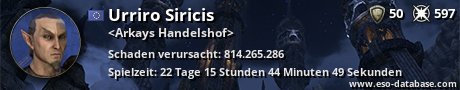 Signatur von Urriro Siricis