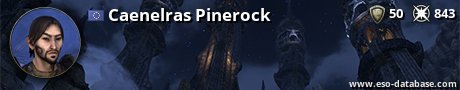 Signatur von Caenelras Pinerock