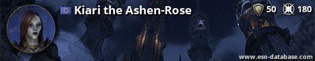 Signatur von Kiari the Ashen-Rose