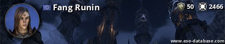 Signatur von Fang Runin
